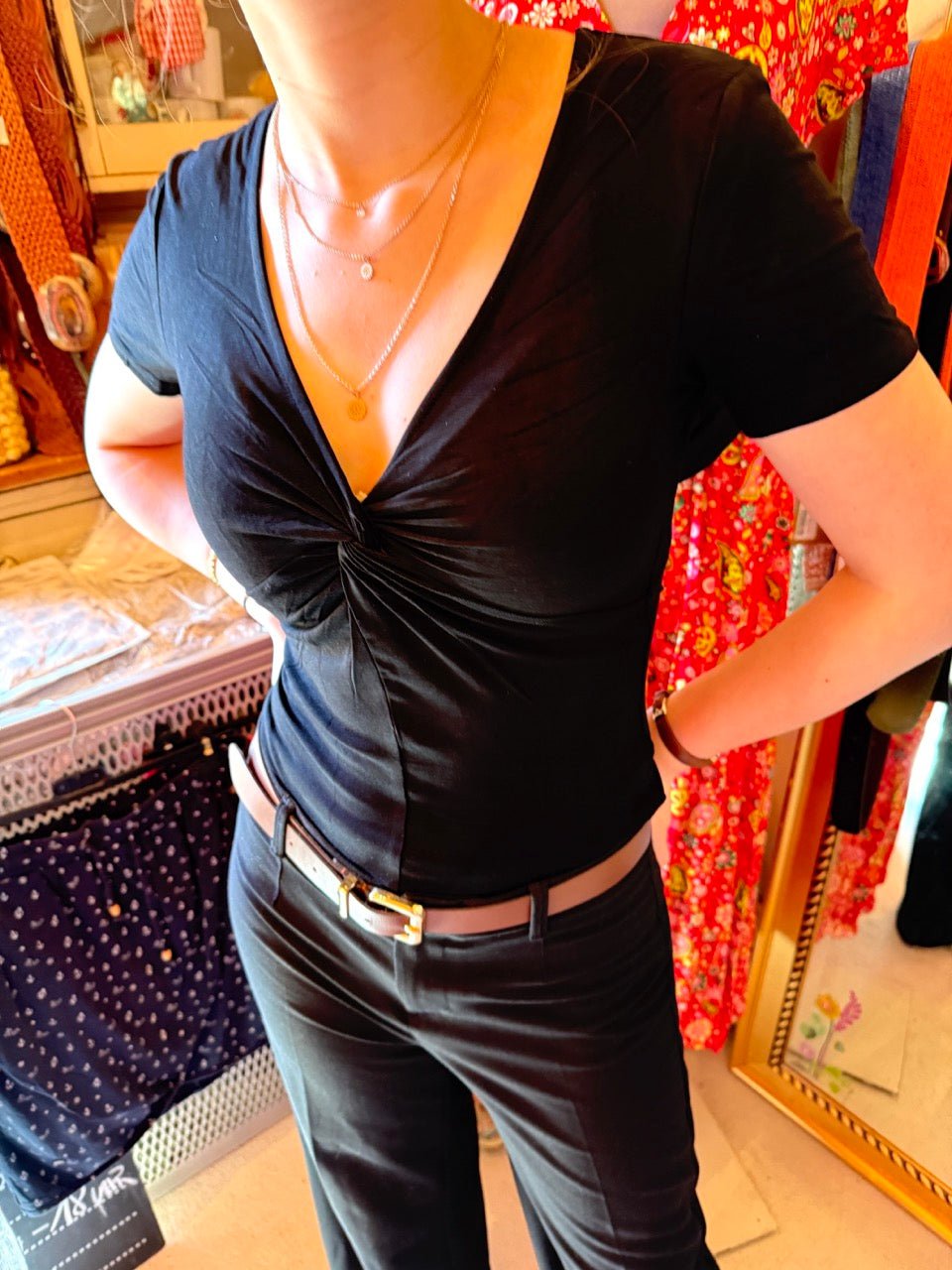 Shirt Noa in Schwarz - FROLLEIN KÄTHE Shop