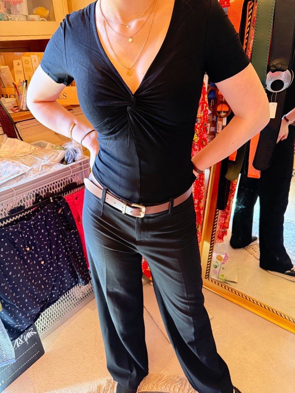 Shirt Noa in Schwarz - FROLLEIN KÄTHE Shop