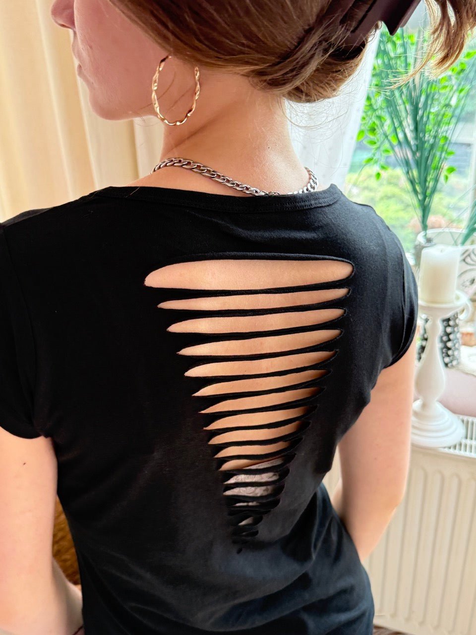 Shirt Sandy Schwarz und Weiß - FROLLEIN KÄTHE Shop