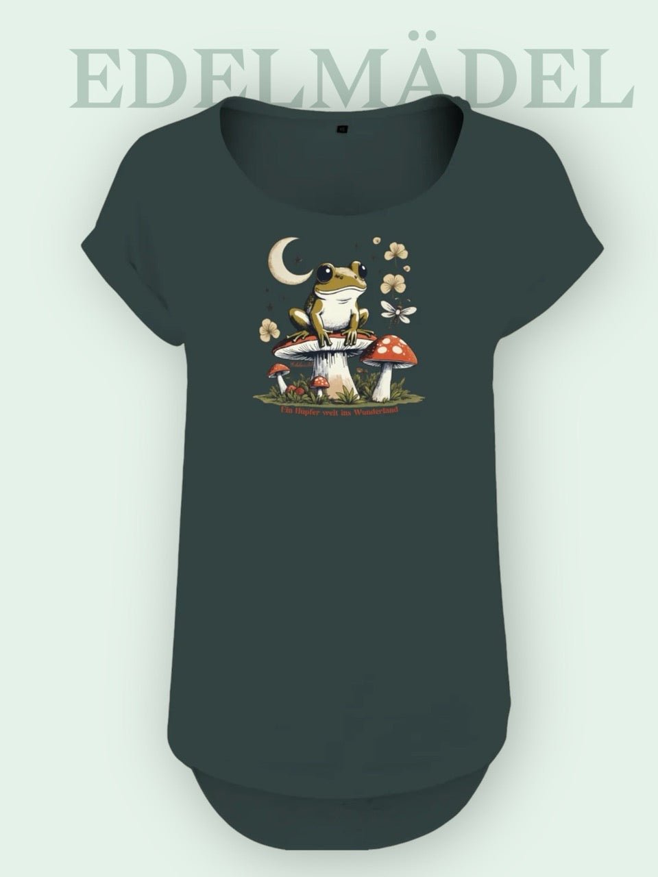 Shirt Slub Edelmädel Frog - FROLLEIN KÄTHE Shop
