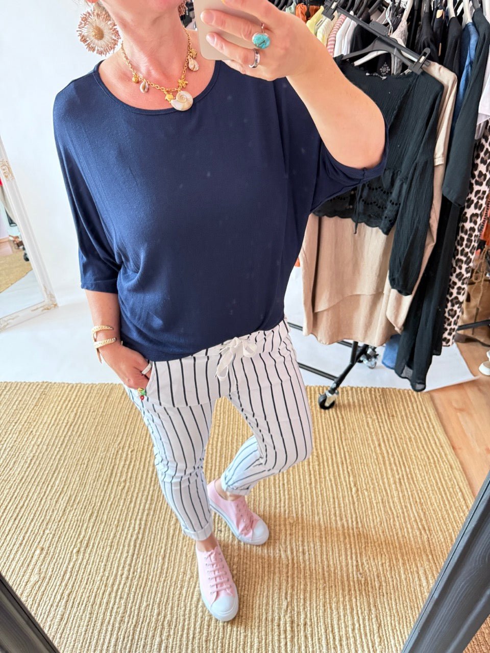 Shirt Sommerwind Blau - FROLLEIN KÄTHE Shop