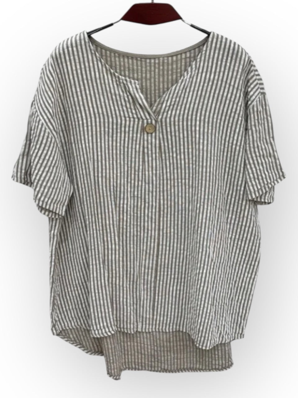 Shirt Streifenliebe Cappuccino - FROLLEIN KÄTHE Shop