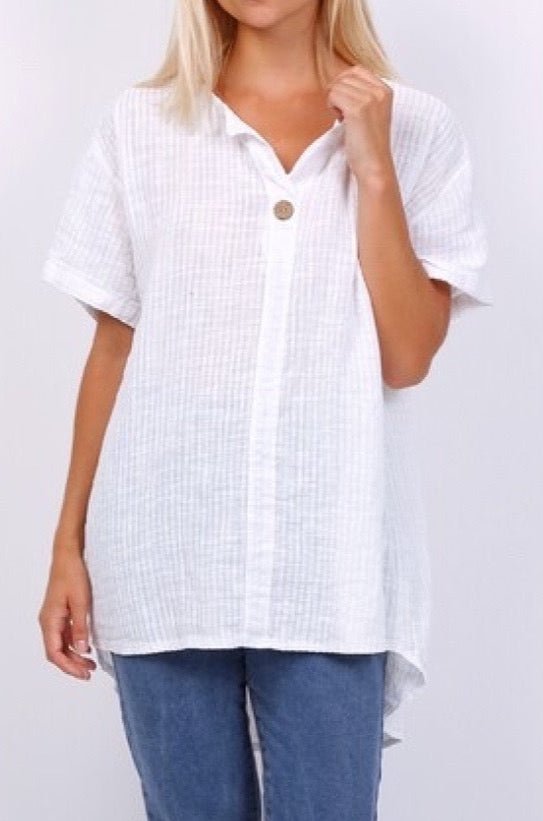Shirt Streifenliebe Wollweiß - FROLLEIN KÄTHE Shop