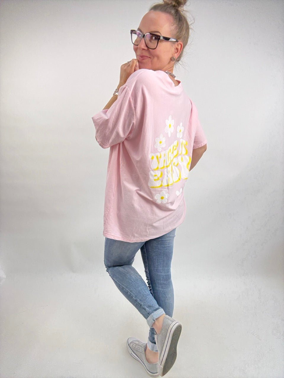 Shirt Take it easy Rose - FROLLEIN KÄTHE Shop