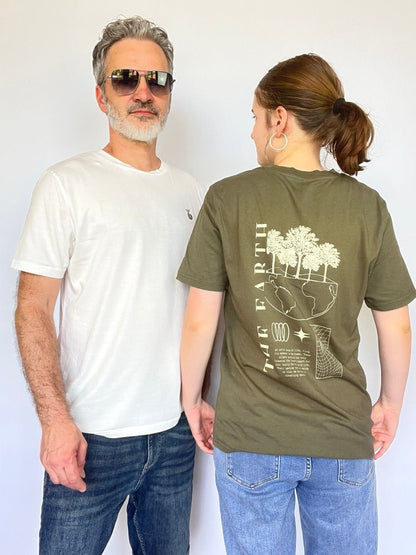 Shirt The Earth Bikeley Weiß NEU! - FROLLEIN KÄTHE Shop