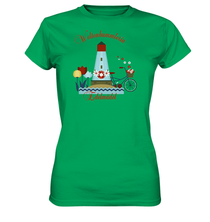 Shirt Weltenbummlerin Edelmädel - Ladies Premium Shirt - FROLLEIN KÄTHE Shop