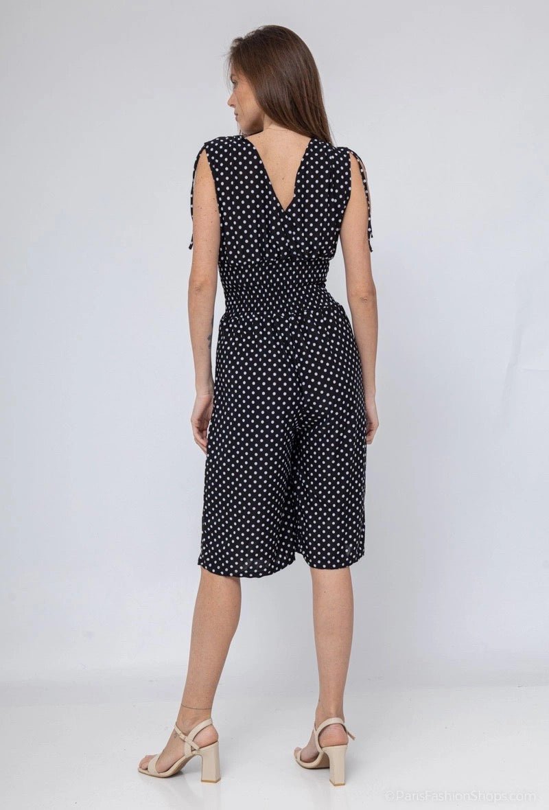 Shorts - Overall Dottie dunkelblau - FROLLEIN KÄTHE Shop