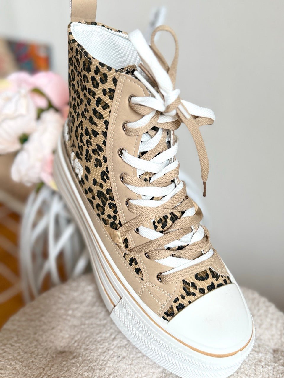 Sneaker Leo / High Top Sneaker - FROLLEIN KÄTHE Shop