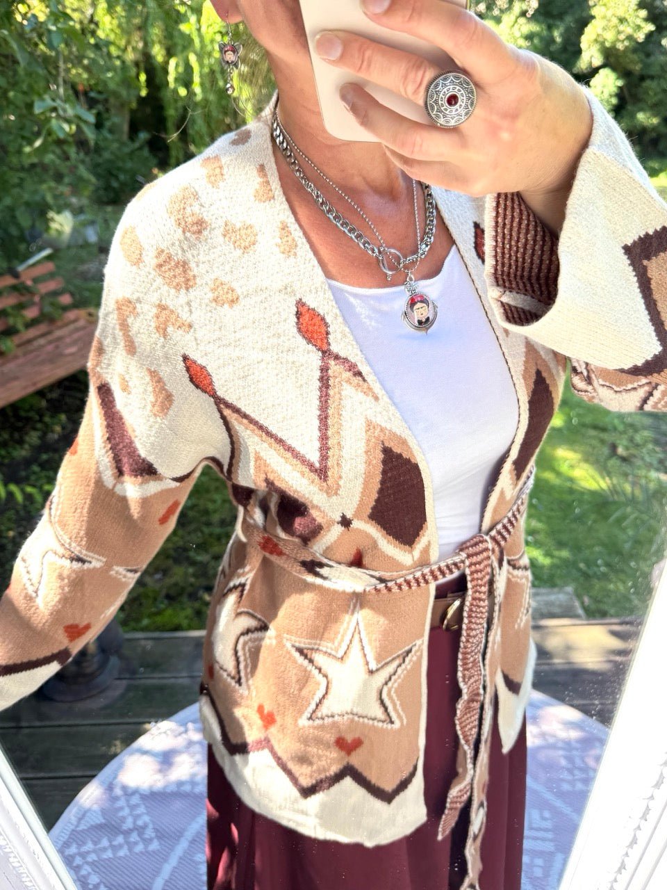Strickjacke Happy Cream - FROLLEIN KÄTHE Shop