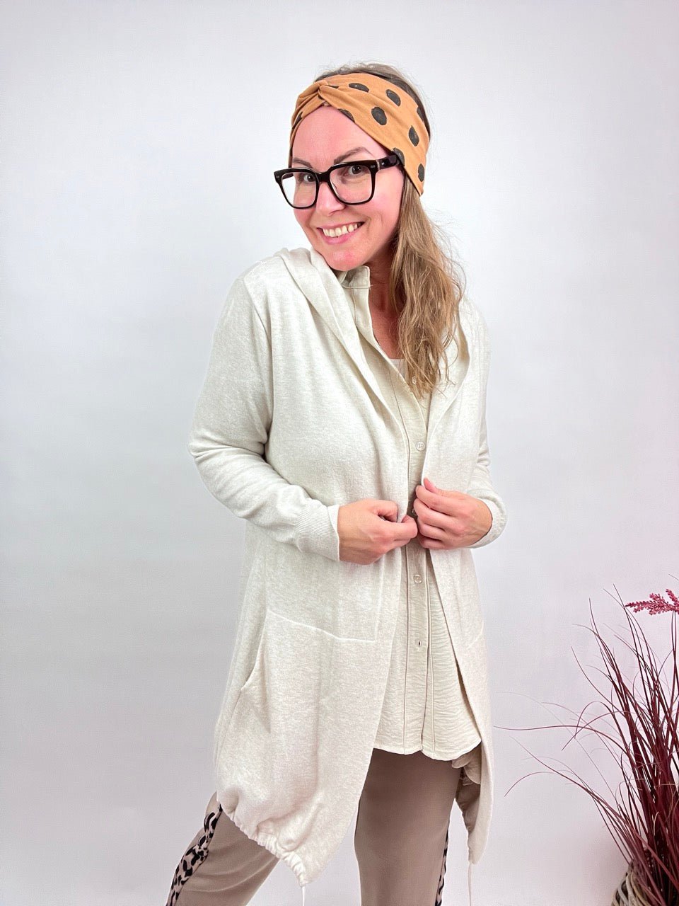Strickjacke Martha Cream - FROLLEIN KÄTHE Shop