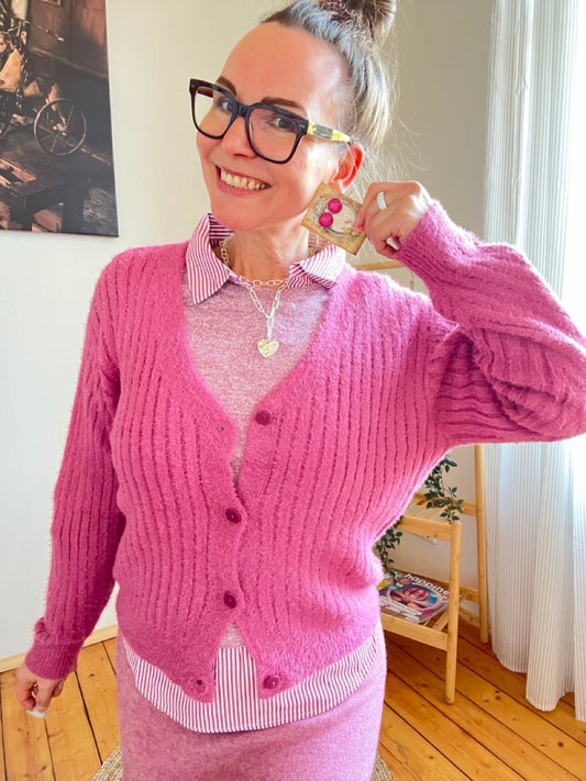 Strickjacke Rosanna Berry - FROLLEIN KÄTHE Shop