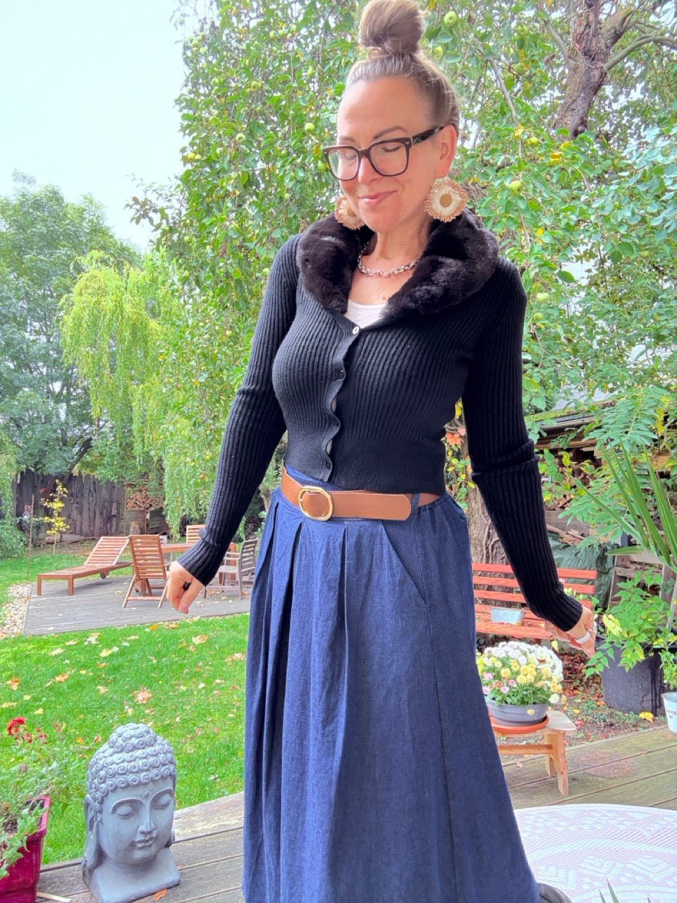 Strickjacke Trina viele Farben / One Size - FROLLEIN KÄTHE Shop