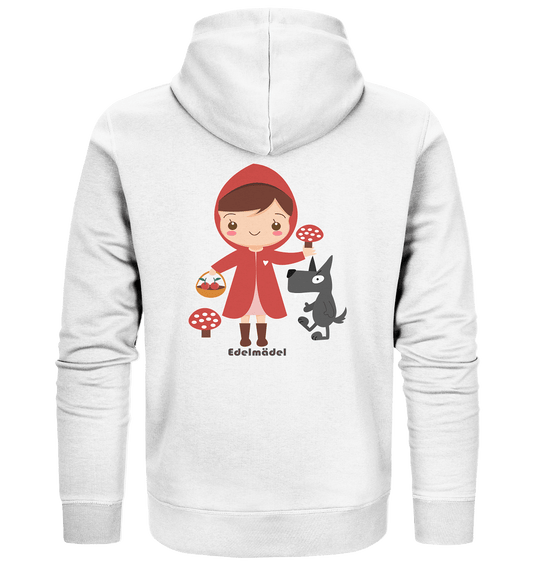 Sweatjacke Edelmädel Organic Rotkäppchen - FROLLEIN KÄTHE Shop