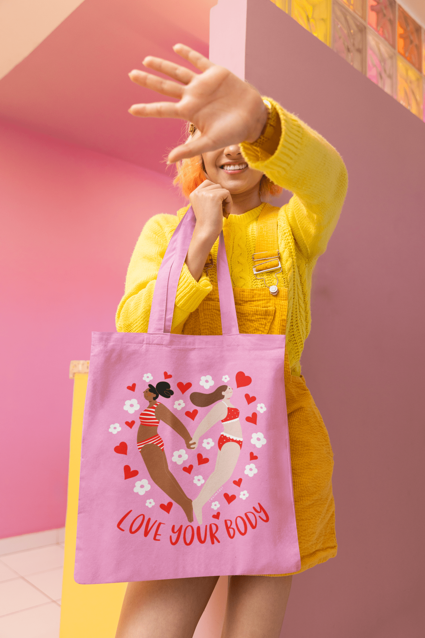 Tasche Edelmädel - Love Your Body - FROLLEIN KÄTHE Shop