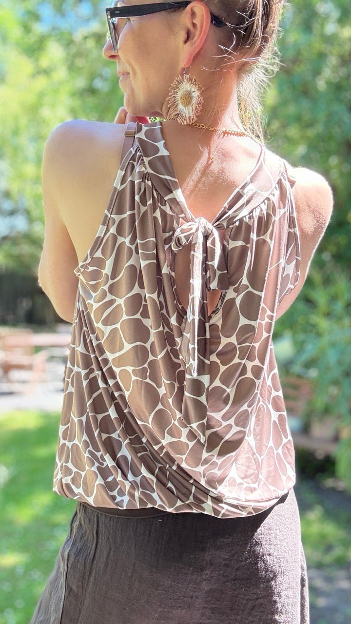 Top Alice Cappuccino - FROLLEIN KÄTHE Shop