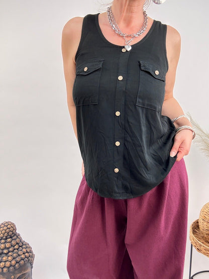 Top Alice Schwarz - FROLLEIN KÄTHE Shop