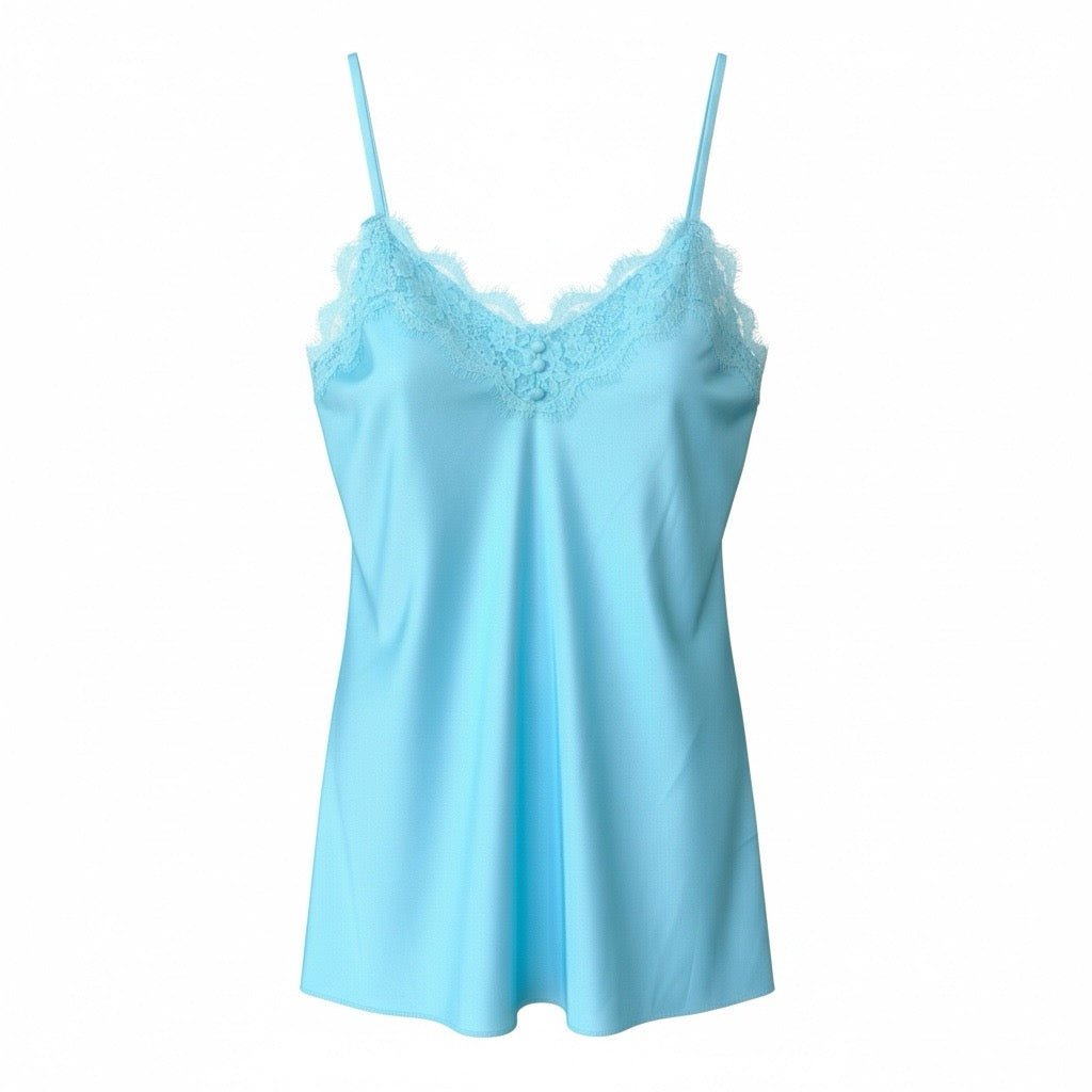 Top Alina Ozeanblau & Schwarz - FROLLEIN KÄTHE Shop