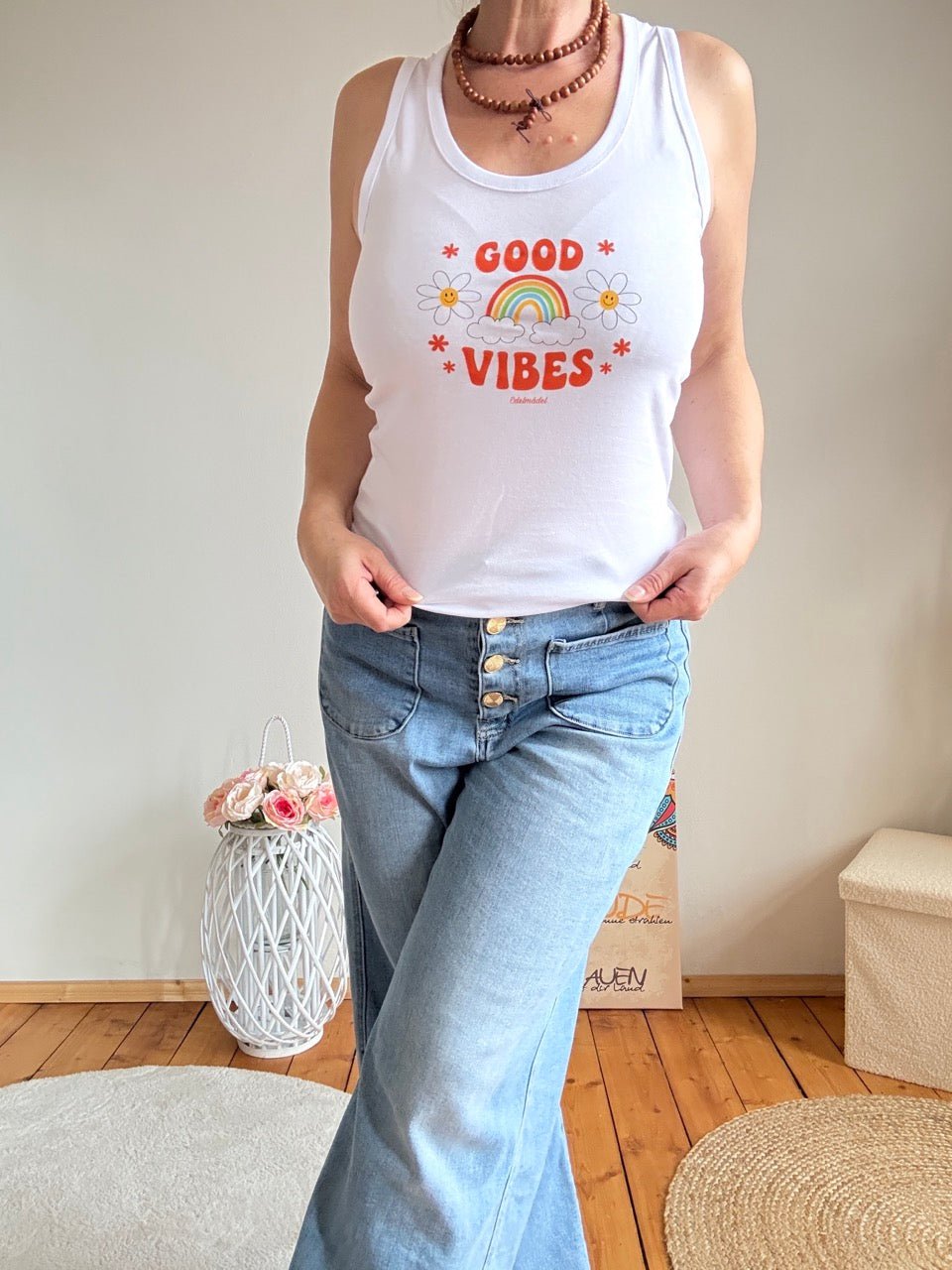 Top Edelmädel Good Vibes - FROLLEIN KÄTHE Shop