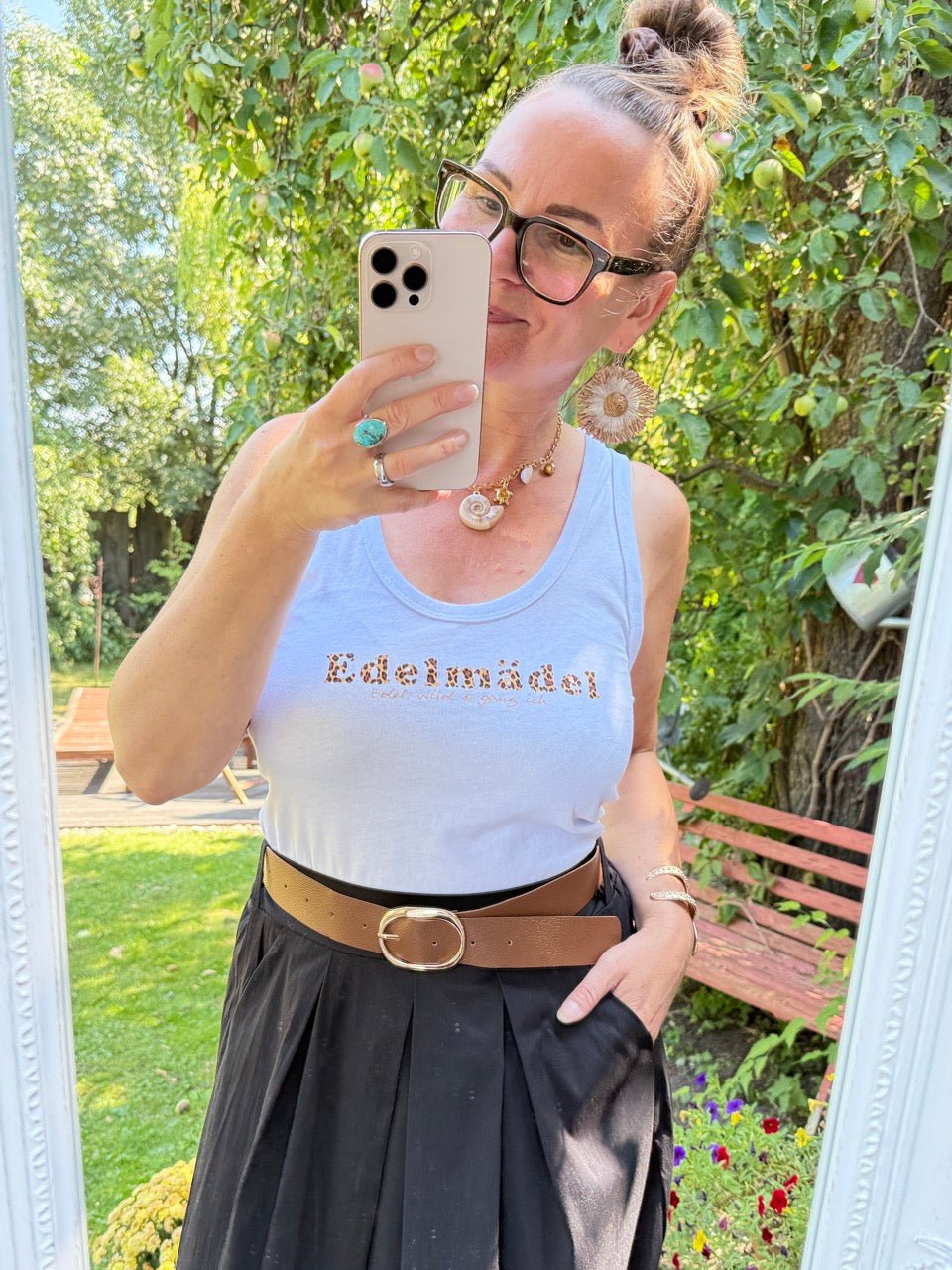 Top Edelmädel Organic Logo Leo - FROLLEIN KÄTHE Shop