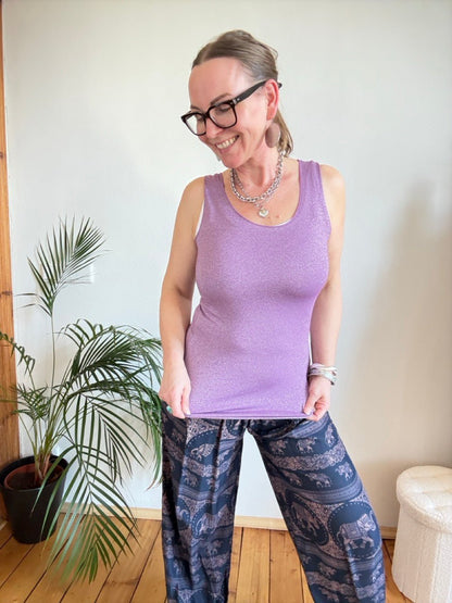 Top Glamour Girl Lavendel - FROLLEIN KÄTHE Shop