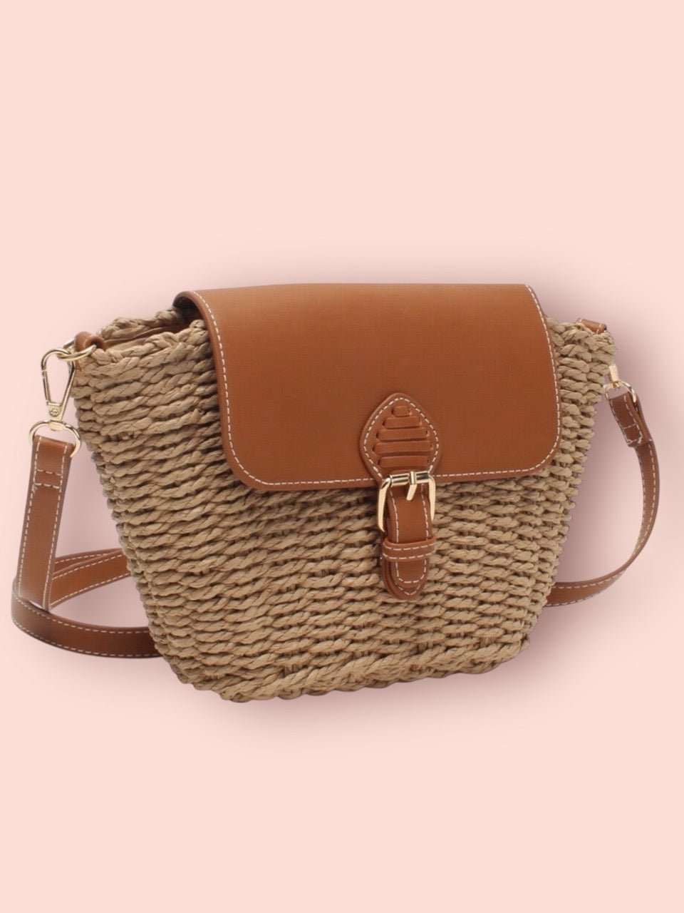 Umhängetasche Kreta Natur - FROLLEIN KÄTHE Shop