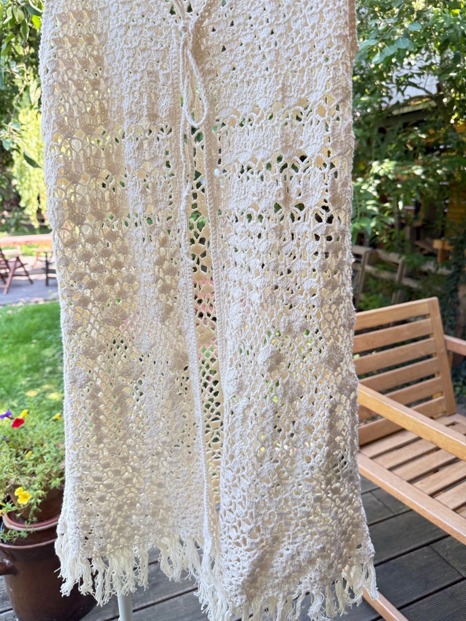 Weste Boho Cream - FROLLEIN KÄTHE Shop