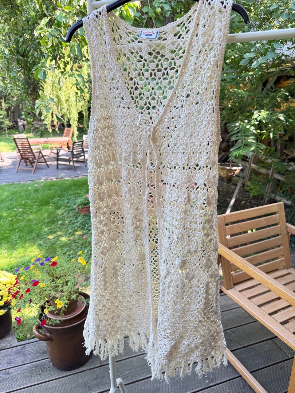 Weste Boho Cream - FROLLEIN KÄTHE Shop