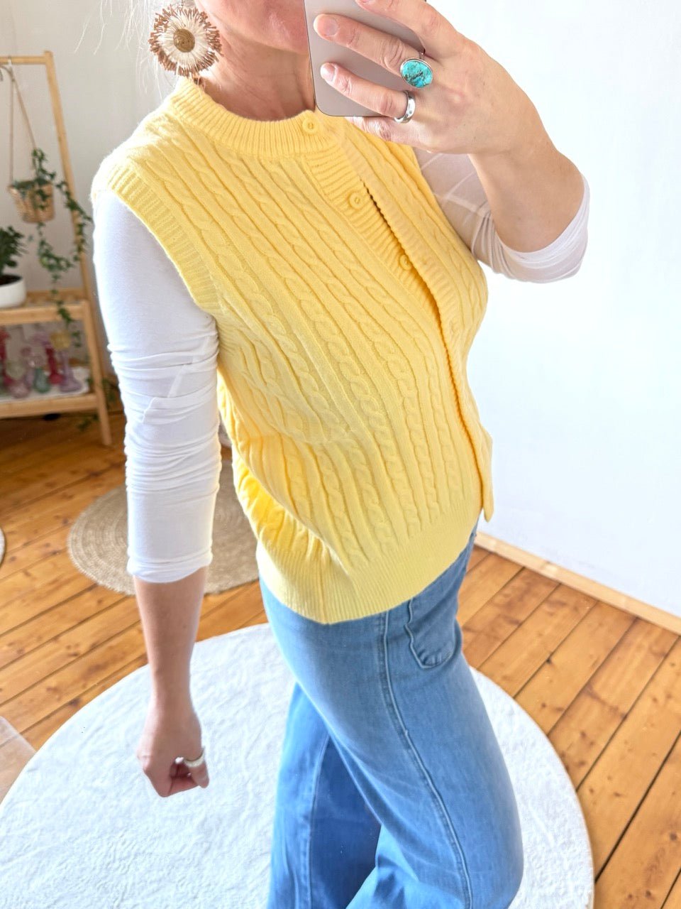 Weste Elsa May Citrus - FROLLEIN KÄTHE Shop