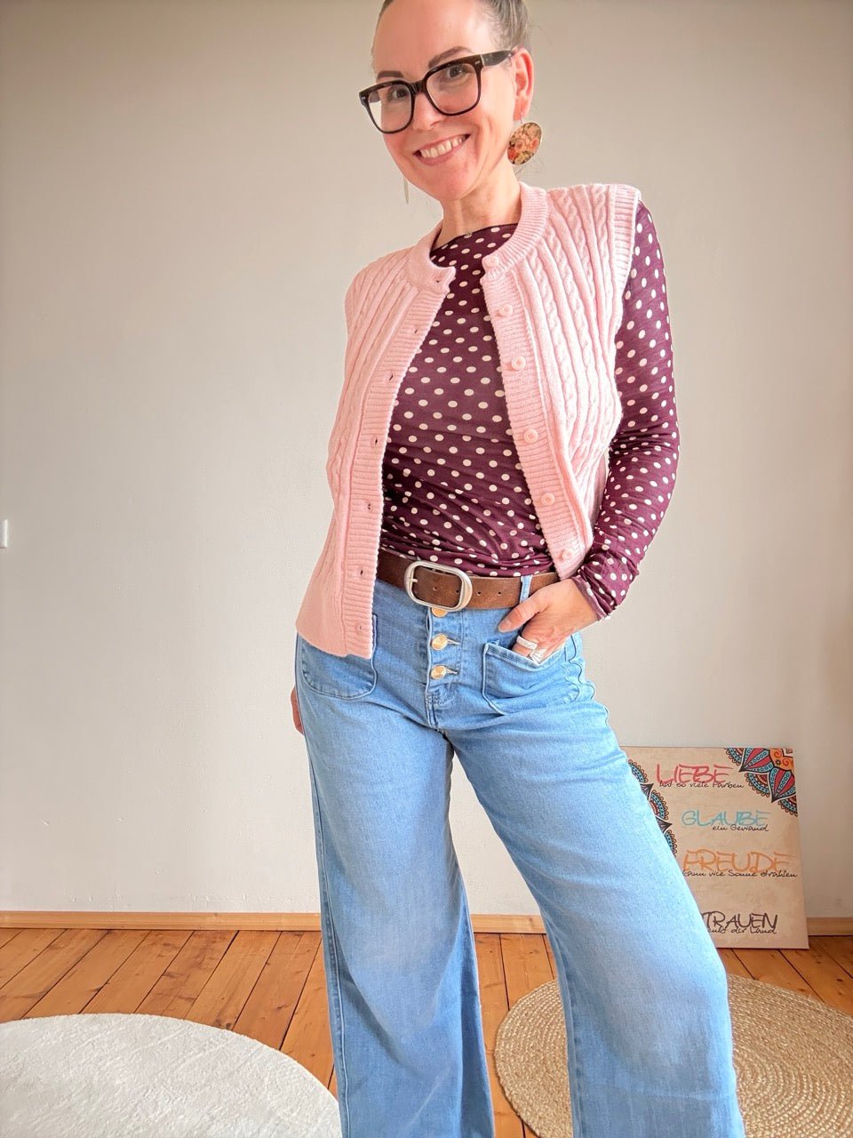 Weste Elsa May Rose - FROLLEIN KÄTHE Shop