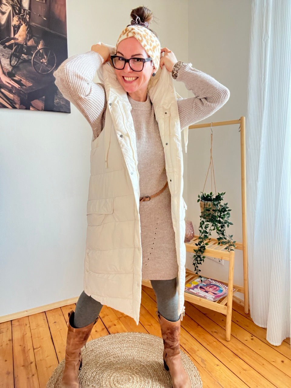 Weste Gina Cream - FROLLEIN KÄTHE Shop