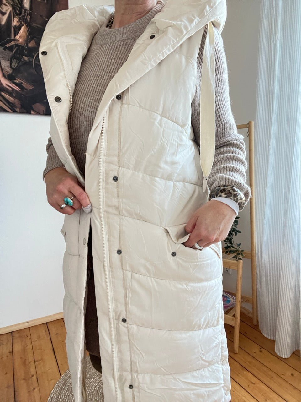 Weste Gina Cream - FROLLEIN KÄTHE Shop