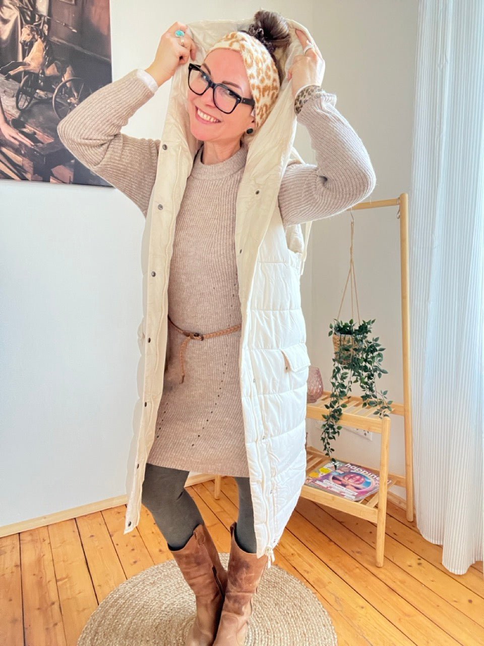 Weste Gina Cream - FROLLEIN KÄTHE Shop