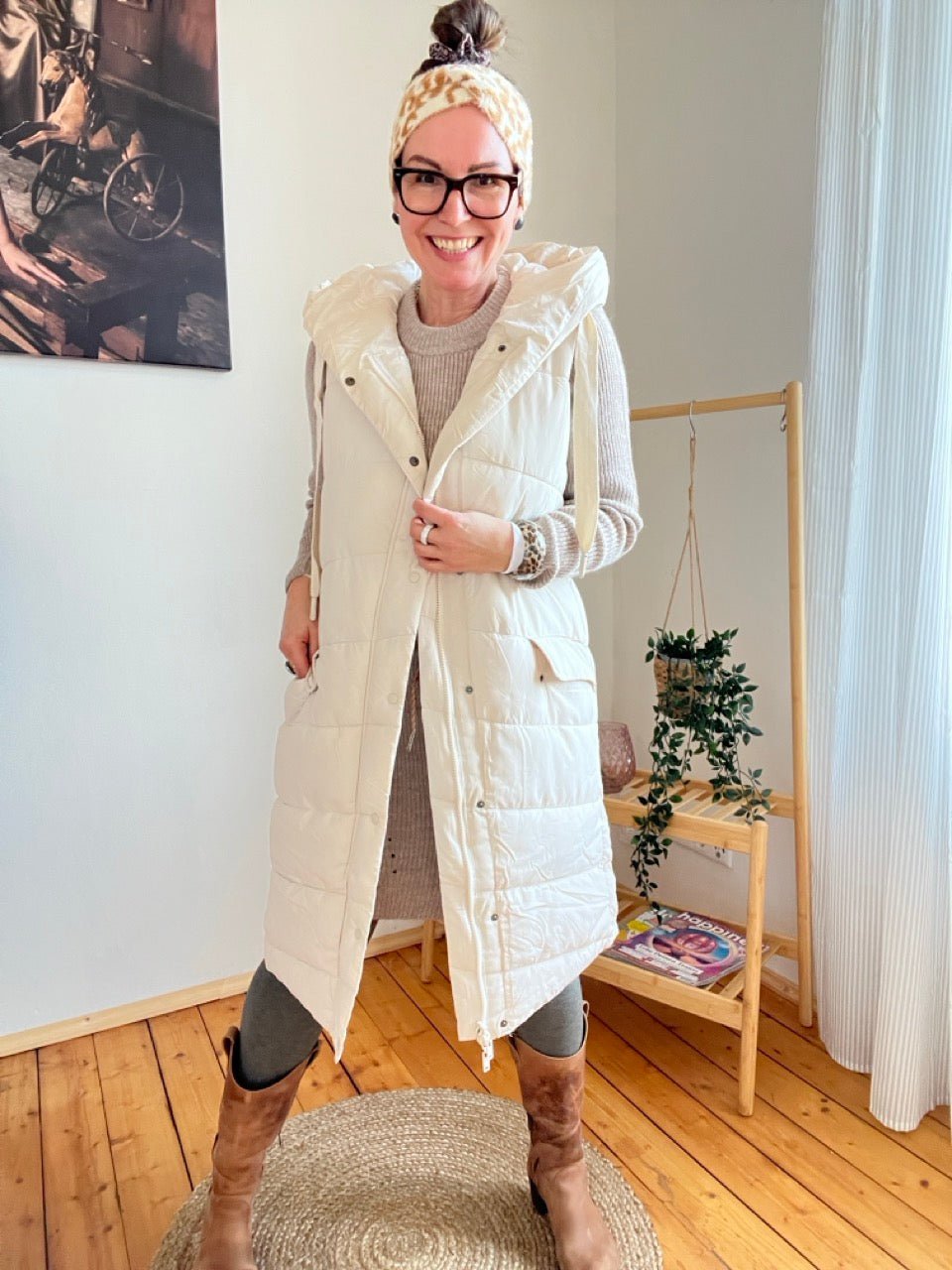 Weste Gina Cream - FROLLEIN KÄTHE Shop