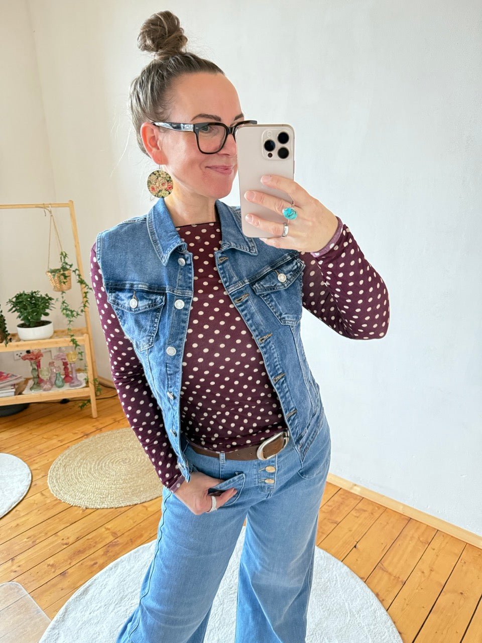Weste Lucy Denim - FROLLEIN KÄTHE Shop