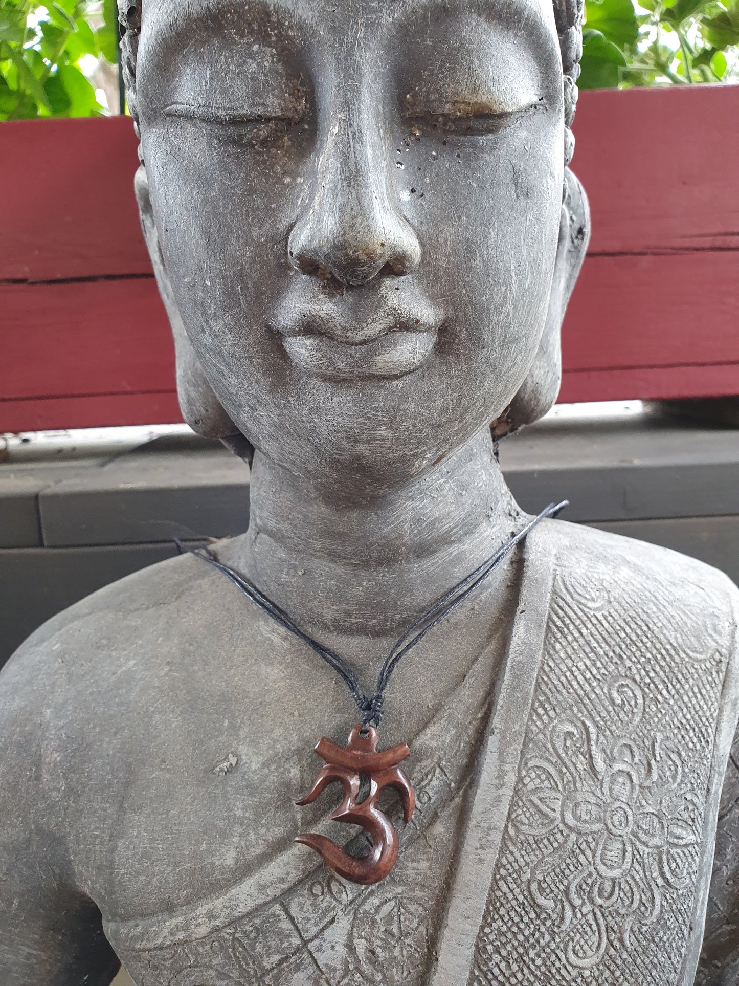 ,,Om " Amulett ♥ Halskette Tibetschmuck - FROLLEIN KÄTHE