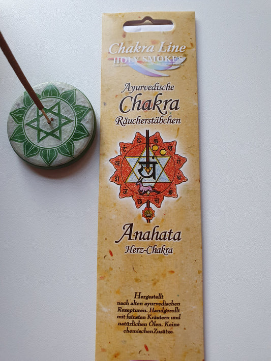 Ayurvedische Chakra Räucherstäbchen Herz-Chakra Anahata