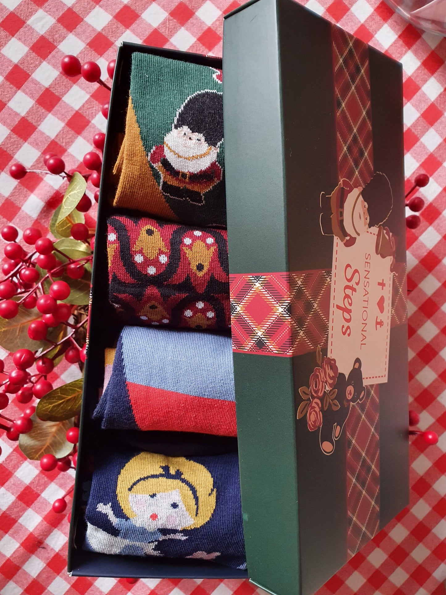 Geschenk Box Auf leisen Sohlen