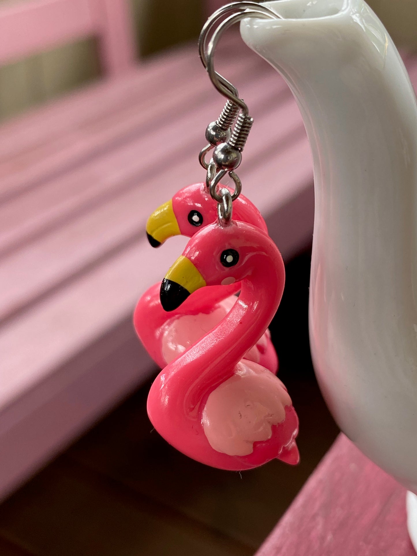 Ohrhänger Flamingo Party Pink