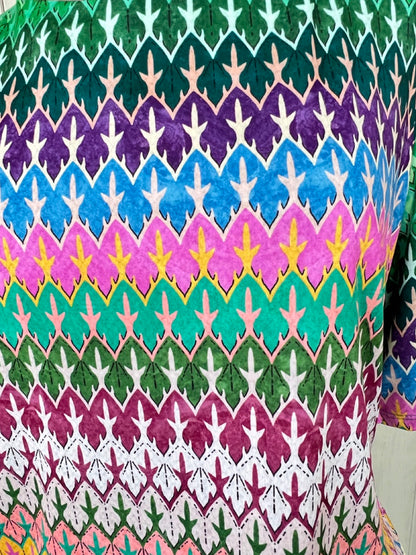 Shirt Flower Power Bunt