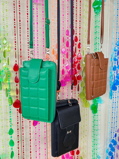 Tasche Handy Börsen bag Grün