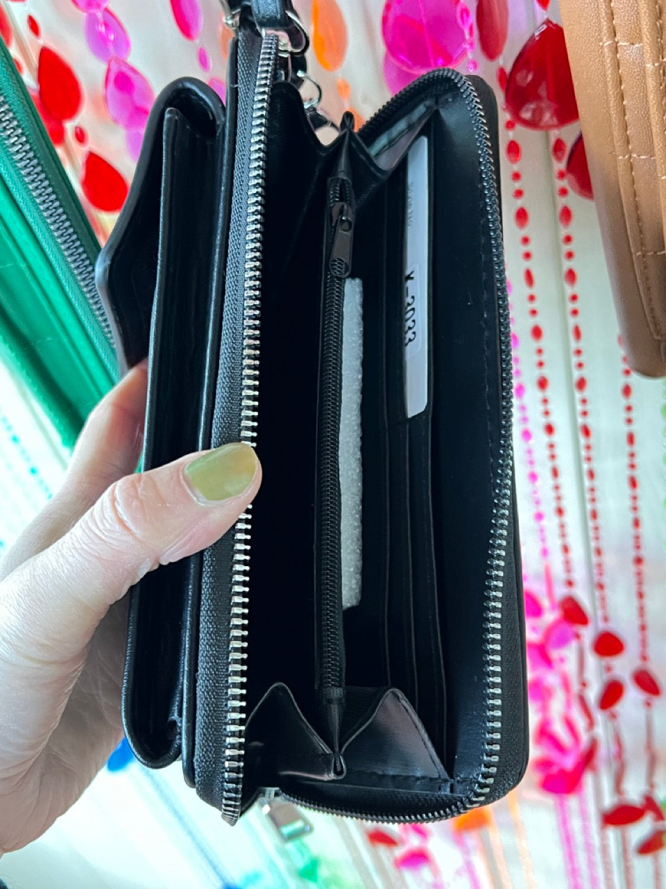 Tasche Handy Börsen Schokobraun