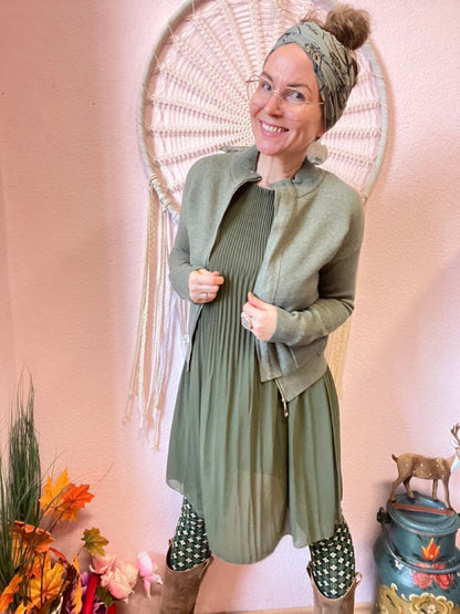 Kleid Swing Swing Olive Grün