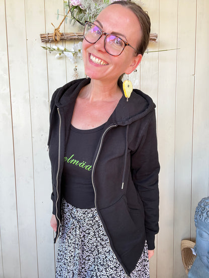 Kapuzen Zipper Rotkäppchen Edelmädel - Organic Zipper