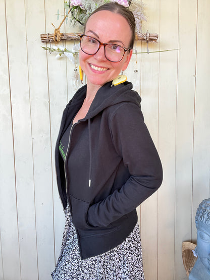 Kapuzen Zipper Rotkäppchen Edelmädel - Organic Zipper