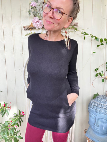Kleid Herrlich verträumt Schwarz