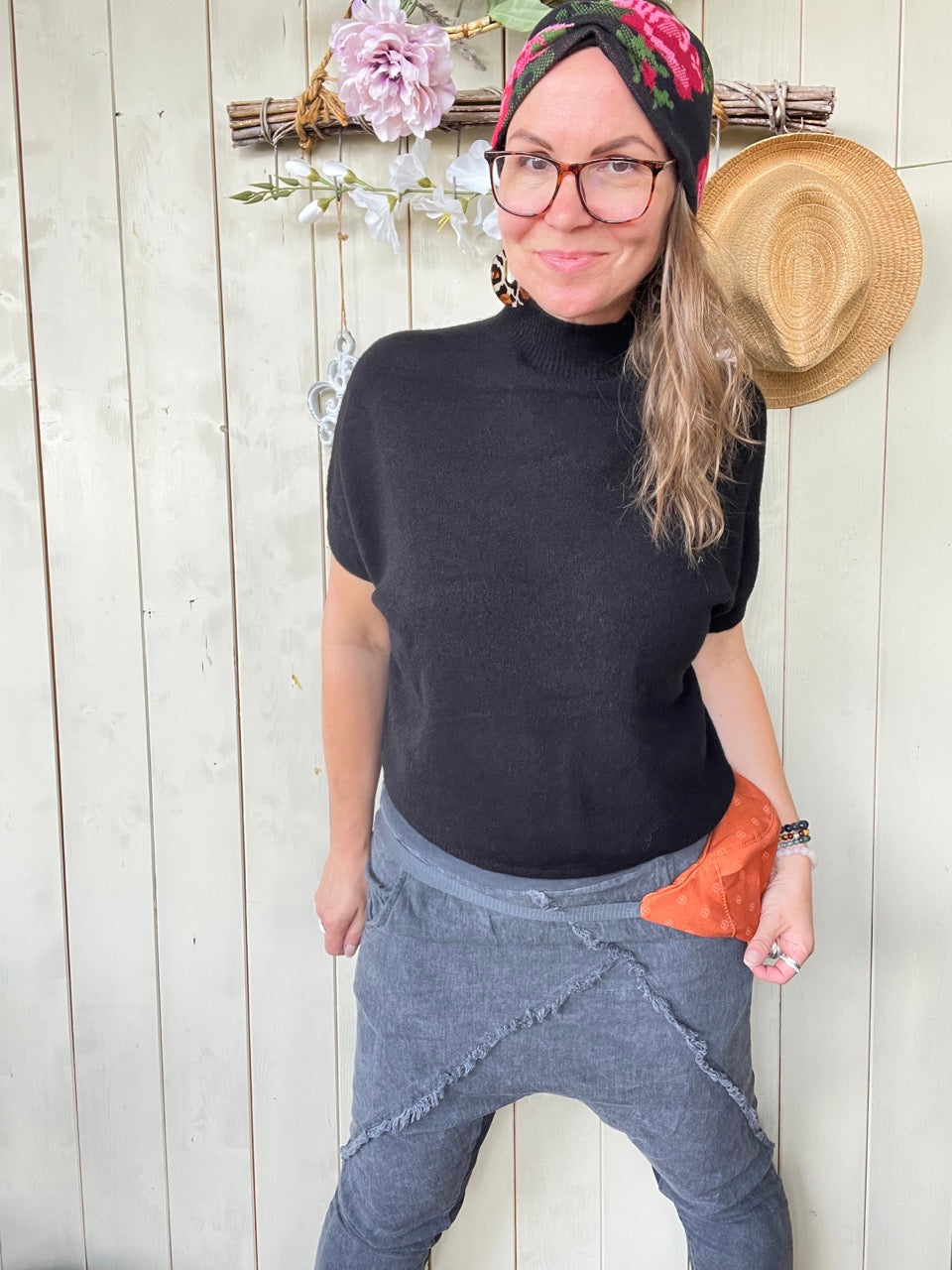 Pulli Showtime Schwarz