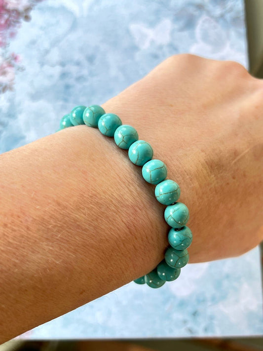 Armband Lebensfreude, Vitalität und gute Laune Türkis - FROLLEIN KÄTHE Shop