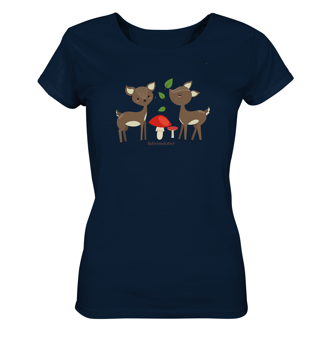 Edelmädel Organic Shirt - Bambi - viele Farben