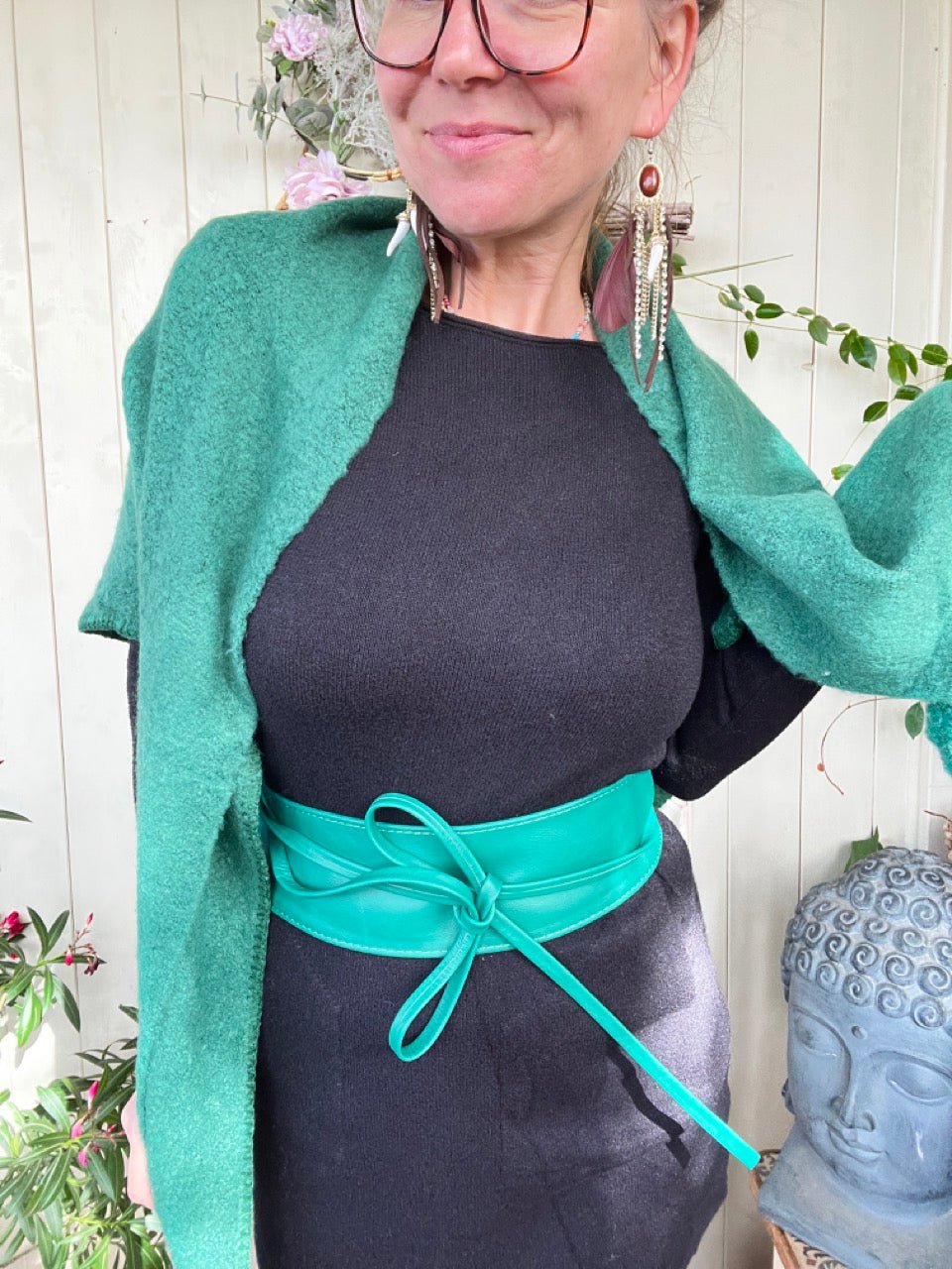 Gürtel Echter Taillenhit Tannengrün - FROLLEIN KÄTHE Shop