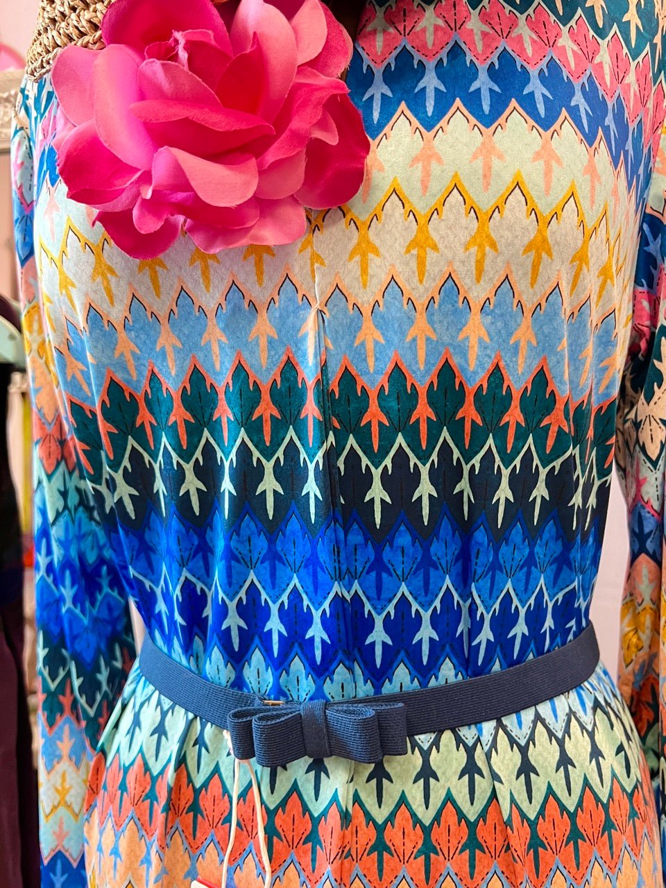 Gürtel Fantastic Elastic Blau - FROLLEIN KÄTHE Shop